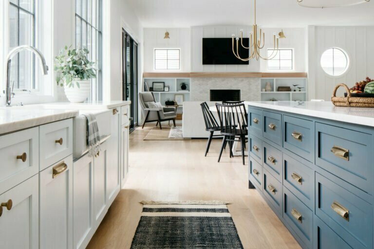 kitchen with custom cabinetry