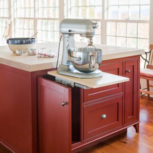 Base Cabinet with Mixer Lift Upward Motion 