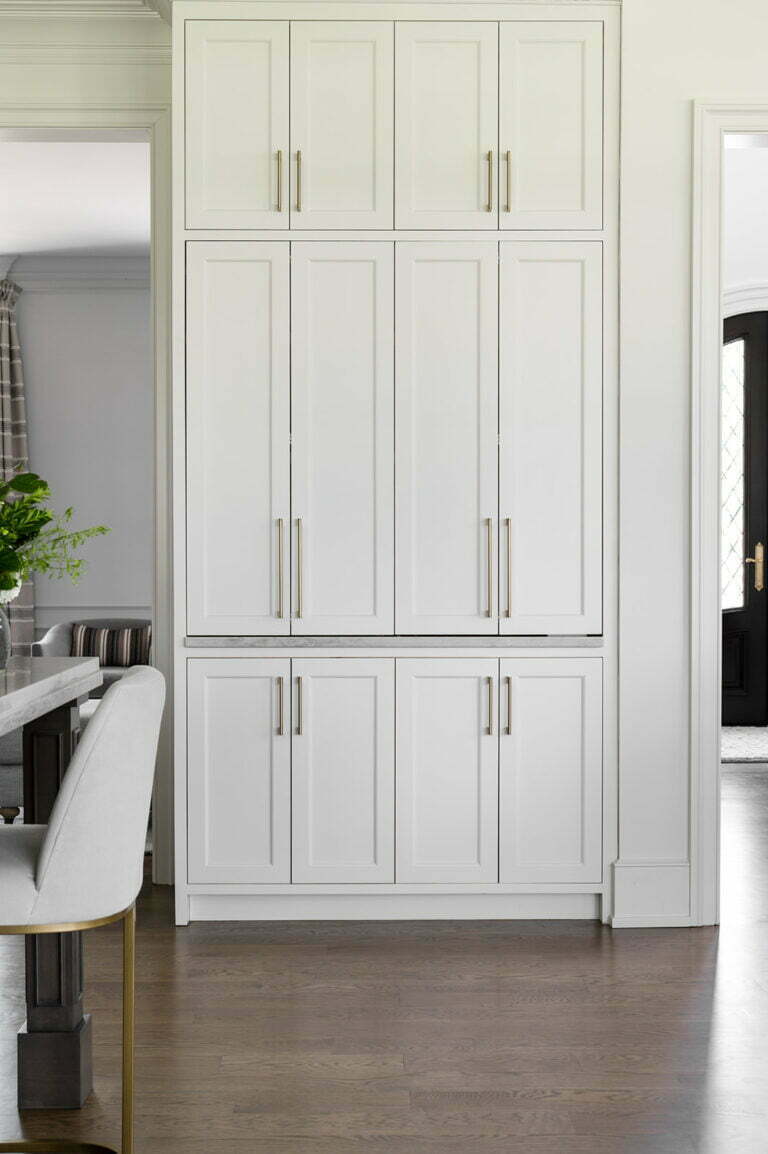 Inset white kitchen cabinet doors