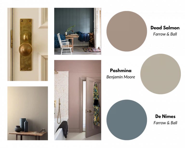 Color of the Month April 2023 Farrow & Ball Dead Salmon