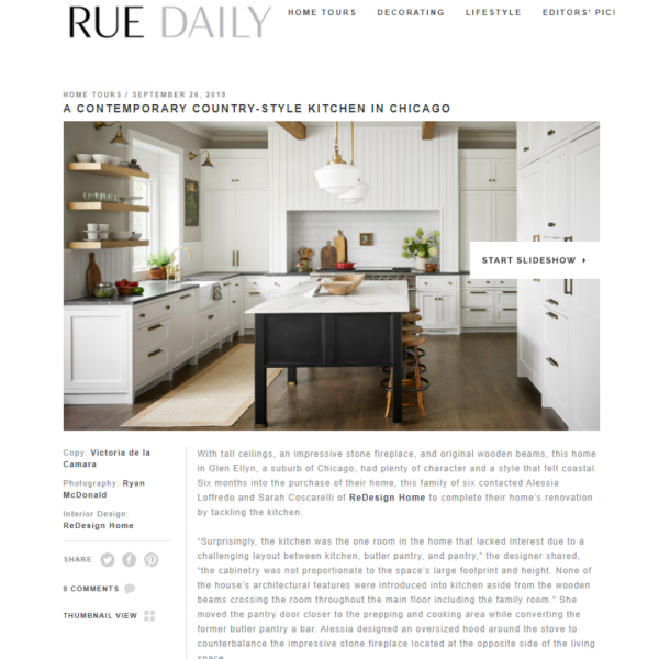 Rue Daily - Custom Cabinetry from Trim Tech Designs